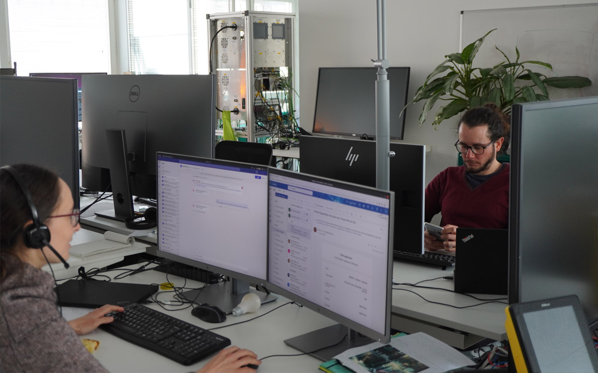 L'équipe d'OpenIT, spécialistes de la digitalisation pour le domaine de mobilité en Suisse romande