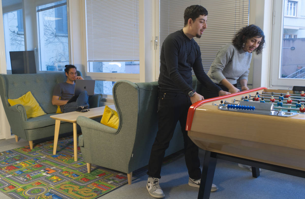 L'équipe d'OpenIT, spécialistes de la digitalisation pour le domaine de mobilité en Suisse romande